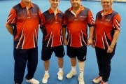 National Pairs Finalists - Dave Fisher, Jonathan Stokes, Colin Milner & Sally-Anne Lewis