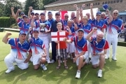 England Disability Bowls winning team